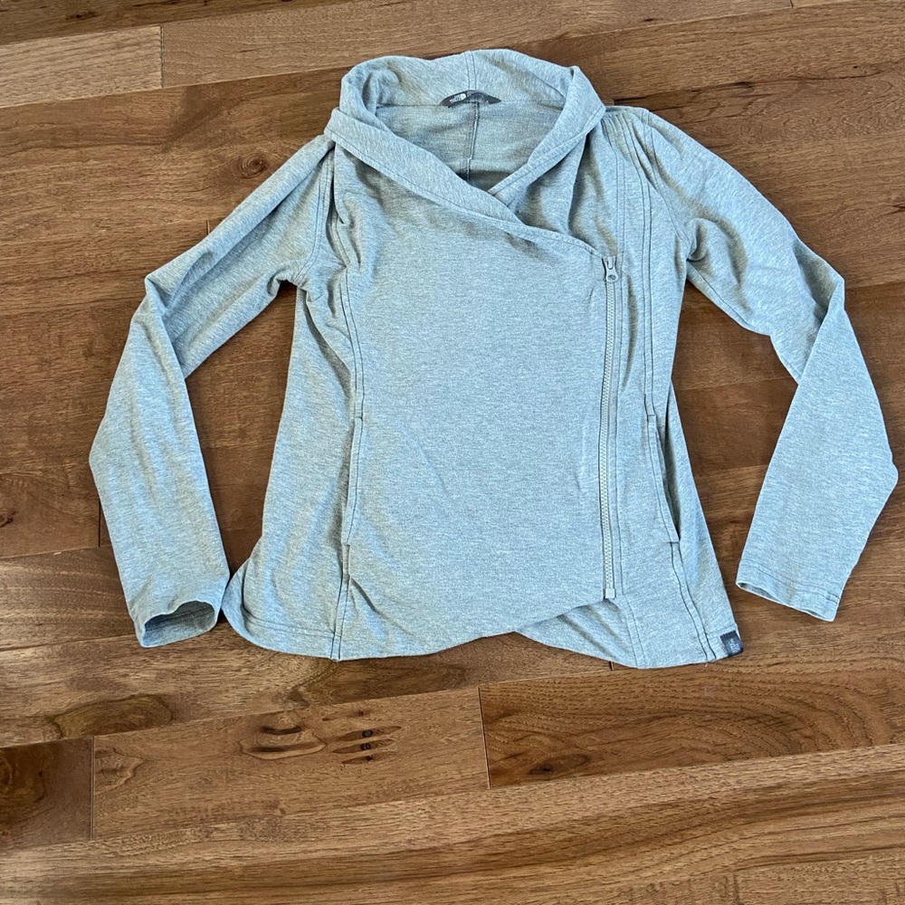 The North Face zipper sweatshirt cardigan